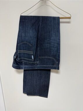 Men's Dark Blue Denim Jeans - Cinch Straight fit